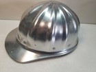 Vintage Superlite Fibre-metal Aluminum Hard Hat Safety Helmet W  Liner Usa