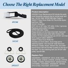 Dryer Belt Pulley Kit For Whirlpool Wed4800bq1 Wed5300sq0 Le5790 Mu3711454 New
