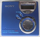 Sony Mz-nf610 Royal Blue Minidisc Player Recorder Type-s Bundle   see 