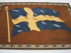 Antique Cigarette Tobacco Flannel Felt Sweden 5 3 8  By 8 1 4 