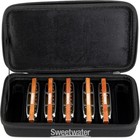 Hohner Case Of Blues Blues Harp 5-piece Harmonica Set With Case - Keys Of G  A 