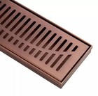 New Oil Rubbed Bronze 36  Rowland Linear Shower Drain By Signature Hardware