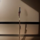 Rare Vtg 42  Handcrafted Artisan Medicine Staff - Native American Style Beaded