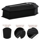 Healifty Mini Coffin Box  Pet Casket Box With 2 08x1 10x0 90 Inches  Black