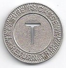Treasure Island Toll-treasure Island  Florida Transit Token  Fl 930 D