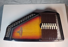 Vintage Chromaharp Harp Autoharp With Case Instruction Book   4 Music Books