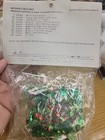 Vintage Walco Holiday Christmas Wreath Sequin Bead Ornament Kit  4061