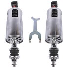 Adjustable Heavy Duty Rear Shocks Set Of 2 For Harley Softail Models 2000-2017