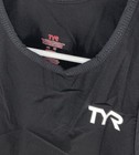 Nwt Men   s Tyr Carbon Triathlon Tank Spf50 Stretch Compression Red   Black Xs