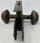 Antique Door Knob Set De Bercy Late 1800s Antique Wrought Bronze Russell   Erwin
