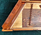 Antique Hammered Dulcimer - 24 Course  Gilded Soundboard   Curious Oil Painting