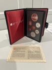1984 Royal Canadian Mint 7 Coin Proof Set  500 Silver Dollar Double Dollar