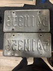 Md License Plate Pair 2006 541m356 Matching Set- Va Plate - 3 Plates Total