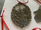 Vintage Havstad Tinn Norway Cast Pewter Christmas Ornaments - Lot Of 9