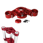 Red Front Upper Triple Tree For Harley Touring Road Glide Fltrx Fltrxs 2015-2023