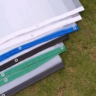 Plastic Polythene Sheeting Curtain Hanging Counter Table Screen Cover Eyelet New