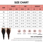 Anti Cellulite Compression Leggings Leg Shaper High Waist Black Pants Shapewear
