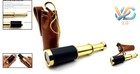 Royal Antique Brass Spyglass 6-inch Nautical Vintage Pirate Telescope With Le   