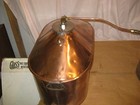 Rare Antique 12-13 Gallon Oval Copper Moonshine Still  coil Bucket-man Cave Must