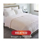 Sunbeam Royal Posh Velvet Heated Electric Blanket Queen Size  90  X 84   12 H   