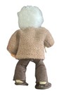 Vintage Albert Einstein Rag Foam Handmade Doll 12    Rare