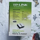 Tp-link Av500 Gigabit Powerline Adapter Starter Kit Cords Only No  Tl-pa511kit
