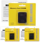 256mb 128mb Megabyte Memory Card For Sony Playstation 2 Ps2 Slim Game Console