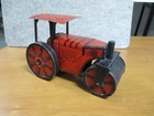 1930 s Vintage Marx Tin Litho Wind Up Steam Roller -works   