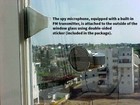 Mini Spy Wall Bug Fm     Hear Through Glass wall    long Range 300m     Made In Israel
