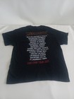 Megadeth Dystopia World Tour 2017 T-shirt Mens Size Xl Black Band Tee Rock