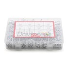 500 890pcs Blind Rivet Assortment Kit Aluminum Pop Rivets With Washer 14 Sizes