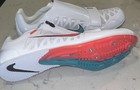 Mens Size 14 Nike Zoom Lj Long Jump 4 White Ombre Track Spikes 415339-101