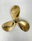 Sleek Brass Original Heavy Duty Metal Old Vintage Maritime Ship Propeller