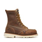 New Thorogood 804-4378 Men s 8  Moc Steel Safety Toe Work Boots  Usa Made