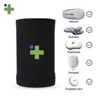 Overt Sensor Armband - Fits All Cgm Devices - Kids   Adults - Black Large B