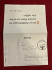 Panzerkorps 1941 Feldpost Cover W Letter Panzer Tank Korp Police Ww2 Wwii German