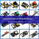 Lego Compatible Sensor Module  Arduino Esp32 Uno R3 Experiment Building Kit