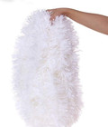 33ft Christmas Tinsel Garland white Metallic Garland For Christmas Tree Party In