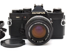  near Mint   Olympus Om-2 Slr 35mm Film Camera   Zuiko 50mm F1 8 Lens