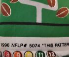 Vintage 1996 Nfl National Football League Cotton Fabric 58 5   72 5   2 Yards -e1