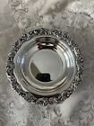 Vintage Victorian Design Silver Plated Candies nuts Dish art 7 5    Round 1 5    Tal