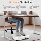 Whole Body Vibration Plate 330 Lbs Capacity Multiple Modes For Toning Wellness