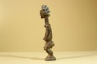 African Statue Hand Carved Wooden Figure Tribal Home Decor Accent-g6297