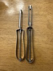 2 Vtg Floating Blade Peeler Potato Vegetable Metal  1  Ekco Usa    1  Sweden