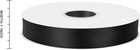 Black Double Faced Satin Ribbon 1 Inch X 60 Yards Continuous Roll For Gift Wrapp