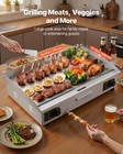 Vevor Commercial Electric Griddle Countertop Flat Top Grill 28 54 X 15 75 Inches