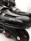 Roller Derby Velocity Adjustable Inline Skates Adult Unisex Size 7-10 Black Red