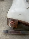 Riedell Model 17 White Figure Skates Youth Girls Junior Size 1 With Blades 