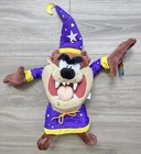 Vintage Warner Bros Looney Tunes Tasmanian Devil Wizard Plush