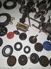 Lot Of Vintage Toy Wheels Tires For Parts - Car  Truck Parts For Repair  Mixed